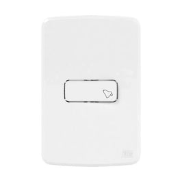 Pulsador de Campainha 10A Branco com Placa Composé WEG