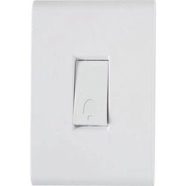 Pulsador de Campainha 10A Branco com Placa Tramontina Liz