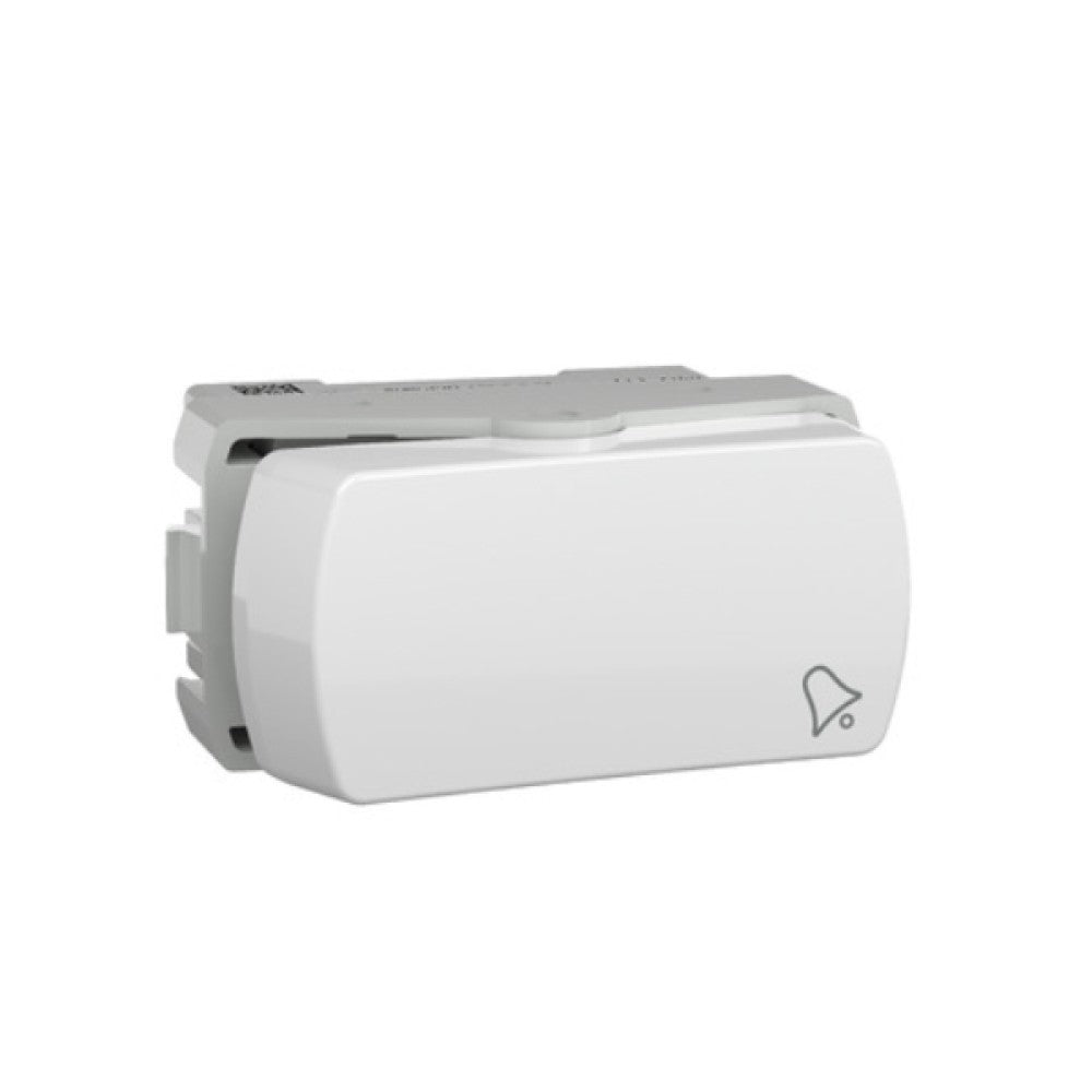 Pulsador de Campainha Modular 10A Branco Miluz Schneider