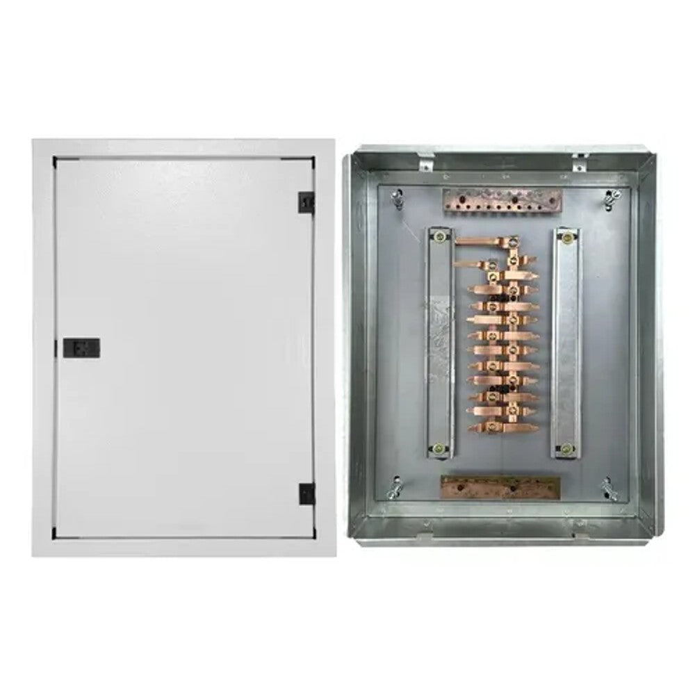 Quadro de Distribuição Elétrica com Barramento Bifásico 22 DIN 11 QDBEV100A Gomes
