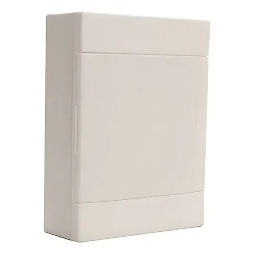 Quadro de Distribuição Embutir PVC 12/16 Disjuntores Branco 062 Gomes