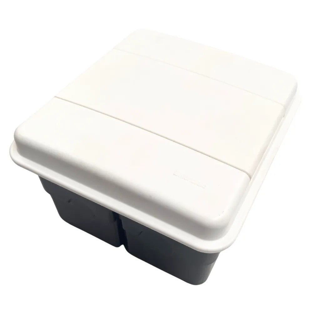 Quadro de Distribuição Embutir PVC 3/4 Disjuntores DIN Branco Mondiale