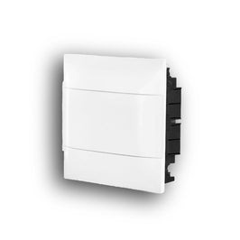 Quadro de Distribuição Embutir PVC 8 DIN Branco 134008 CEMAR