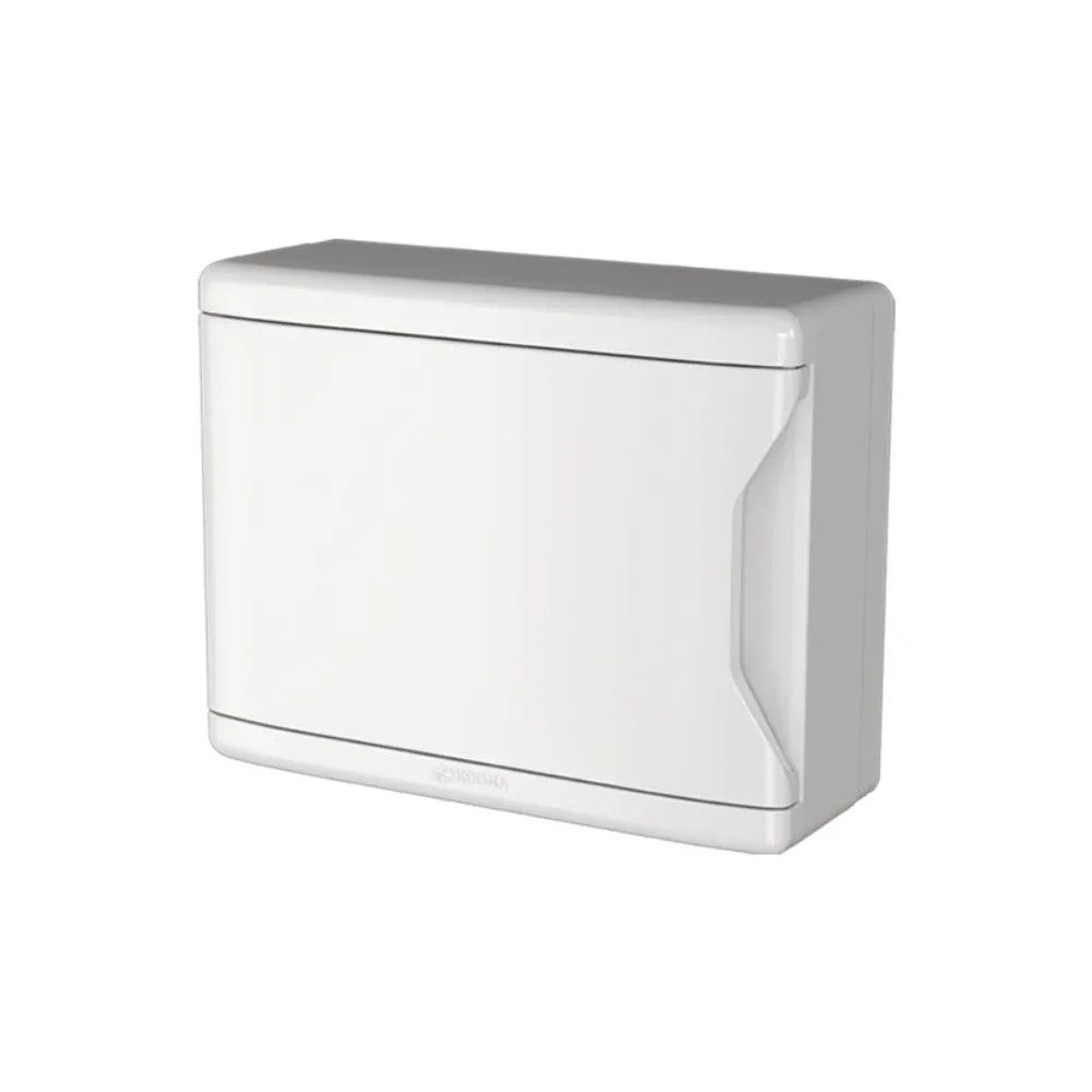 Quadro de Distribuição Externo 6/8 Disjuntores Sem Barramento Branco Krona