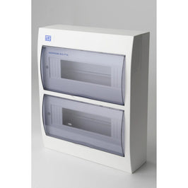 Quadro de Distribuição Externo PVC 24 Disjuntores DIN Branco WEG