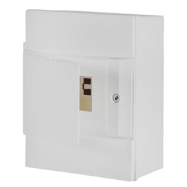 Quadro de Distribuição Externo PVC 4 DIN Branco 134104 CEMAR