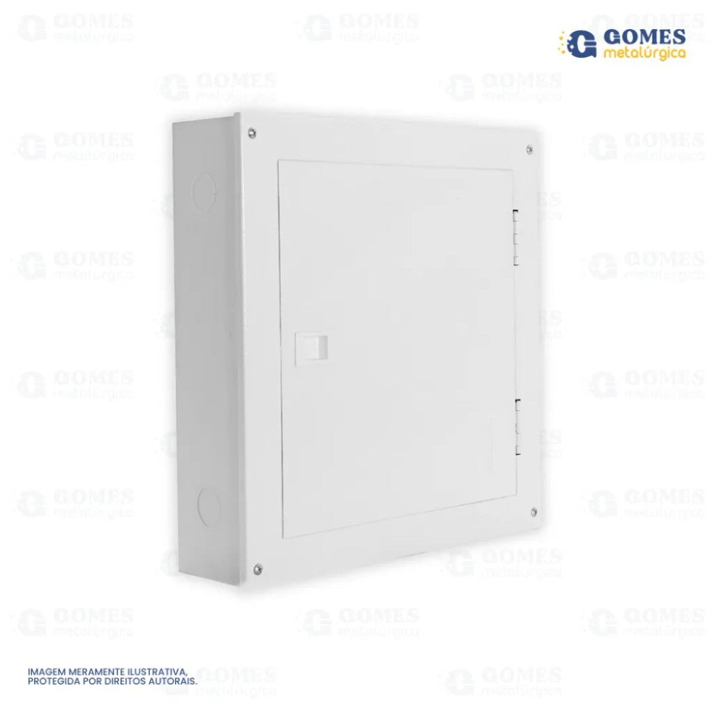 Quadro de Distribuição Sobrepor 34 11 Módulos DIN 100A Gomes