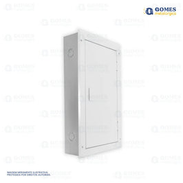 Quadro de Distribuição com Barramento 42 DIN QDBTEE225A Gomes