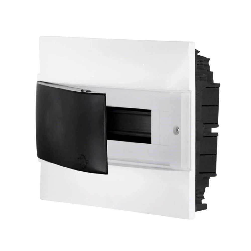 Quadro de Distribuição de Embutir PVC 12 DIN Transparente 135011 CEMAR