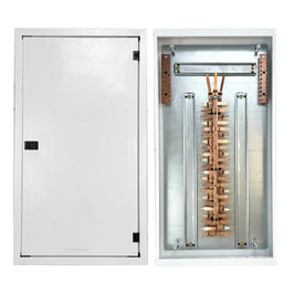 Quadro de Distribuicao Sobrepor Com Barramento 44 DIN 11 QDTSV 100A 1042 Gomes
