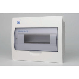 Quadro de Embutir PVC 12 Disjuntores DIN Branco WEG