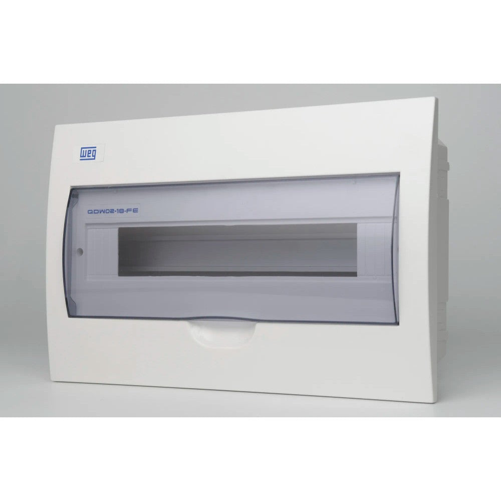 Quadro de Embutir PVC 18 Disjuntores DIN Branco WEG