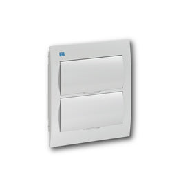 Quadro de Embutir PVC 24 Disjuntores DIN Branco WEG