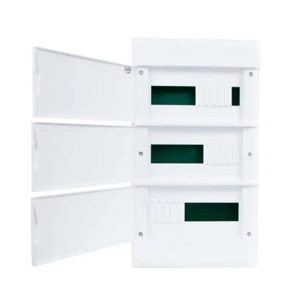 Quadro de Embutir PVC 36 Disjuntores DIN EZ9E3336 Schneider