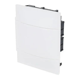 Quadro de Embutir PVC 4 DIN Branco 134004 Cemar
