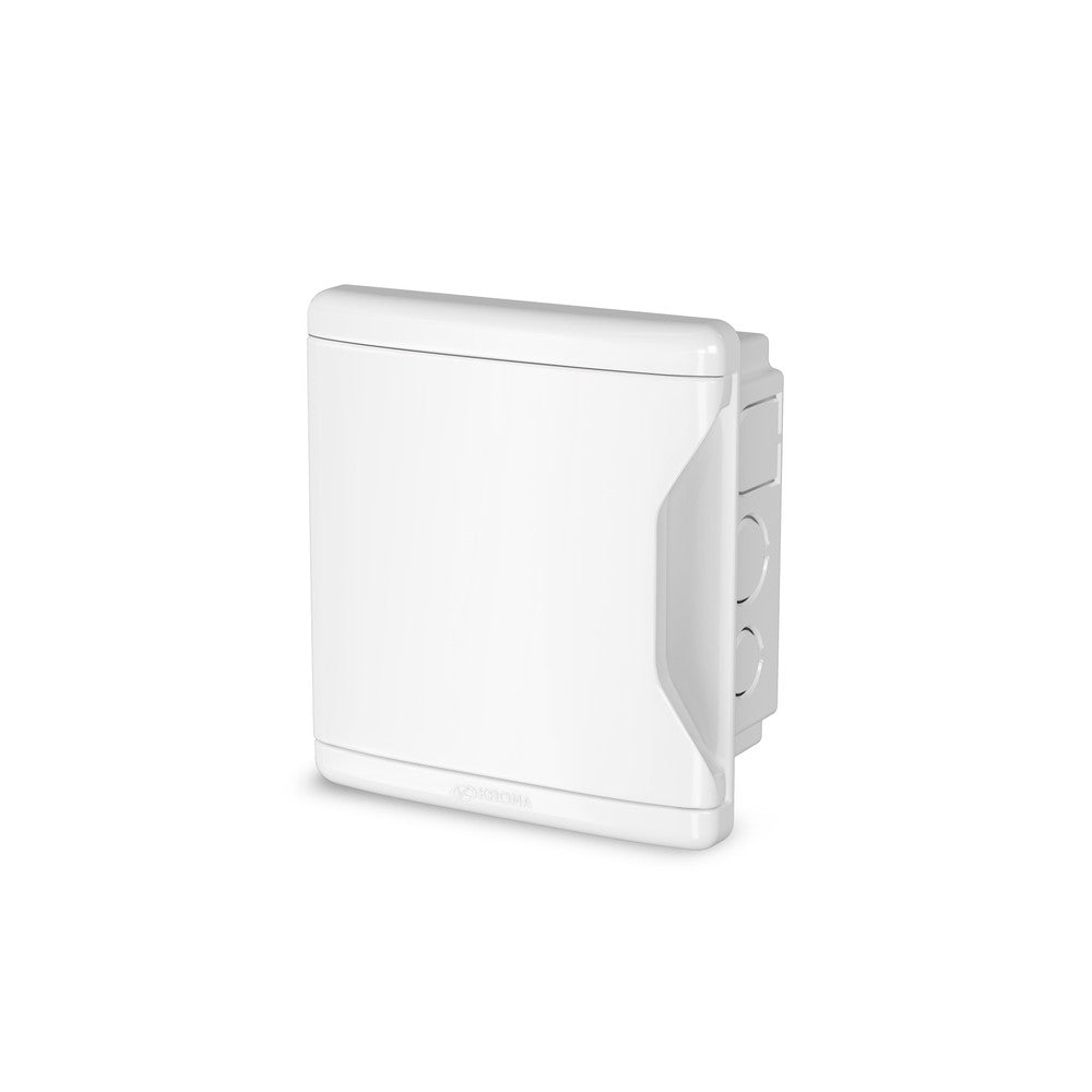 Quadro de Embutir PVC 48/33 Disjuntores Sem Barramento Branco Krona