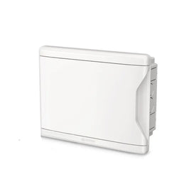 Quadro de Embutir PVC 6/8 Disjuntores Sem Barramento Branco Krona