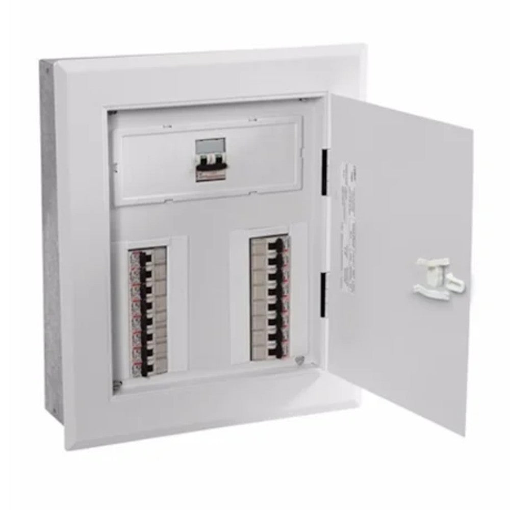 Quadro de Embutir com Barramento QDETG-II 56 DIN 225A Branco Cemar