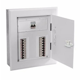 Quadro de Embutir com Barramento QDETG-II 56 DIN 225A Branco Cemar