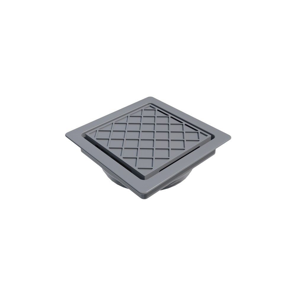 Ralo Sifonado Quadrado Oculto 10x10 Krona