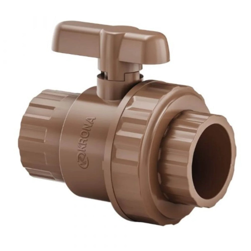 Registro Esfera Soldável Com União 40mm Krona
