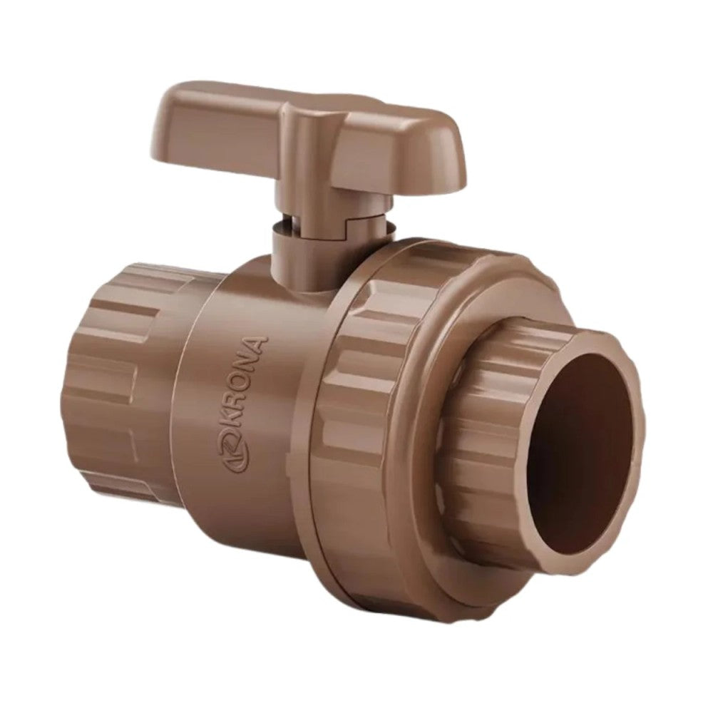 Registro Esfera Soldável Com União 50mm Krona