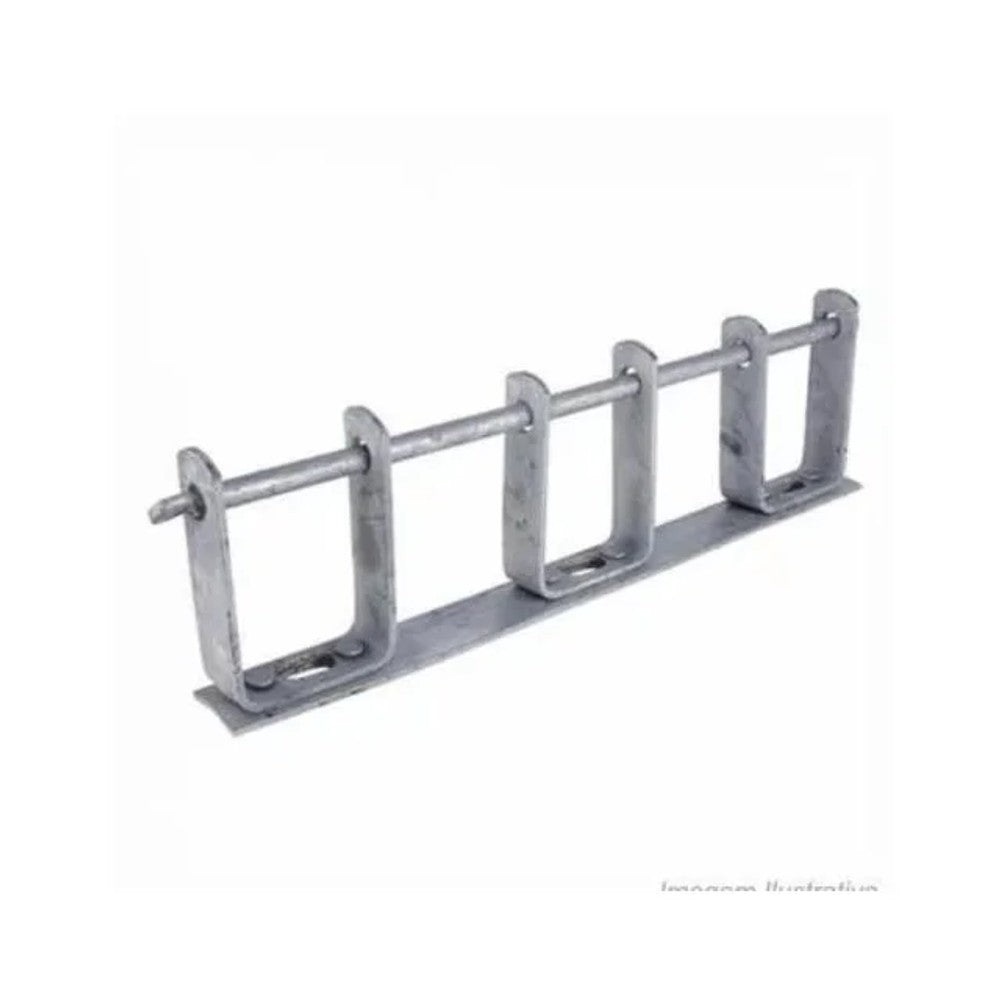 Rex Galvanizado Eletrolítico Leve 4 Linhas 1/8