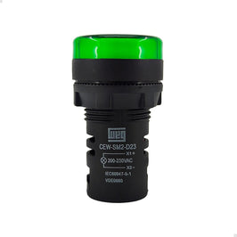 SINALEIRO LED 22MM 220V VERDE CEWSM2D23 WEG