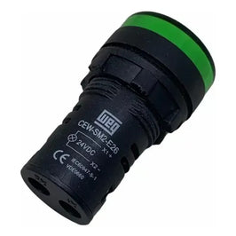 SINALEIRO LED 22MM 24V VERDE CEWSM2E26 WEG
