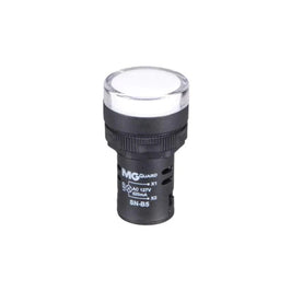 SINALEIRO LED VERMELHO 22MM 127V BRANCO MARGIRIUS SN-B5