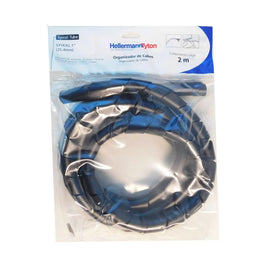 SPIRAL TUBE 1 POLEGADA PRETO 2m HELLERMANN