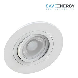 SPOT ABS EMBUTIR REDONDO BRANCO SAVE ENERGY 1XAR70 GU10 BIVOLT 50W 115MM