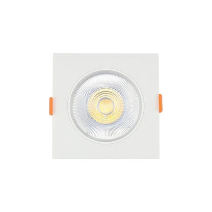 SPOT BRONZEARTE EASY LED DECOR EMBUTIR QUADRADO 7W 3000K BRANCO