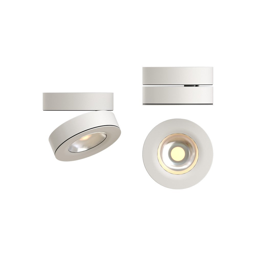 SPOT FARO DUE ARCHI 12W 3000K BRANCO PIX ILUMINAÇÃO