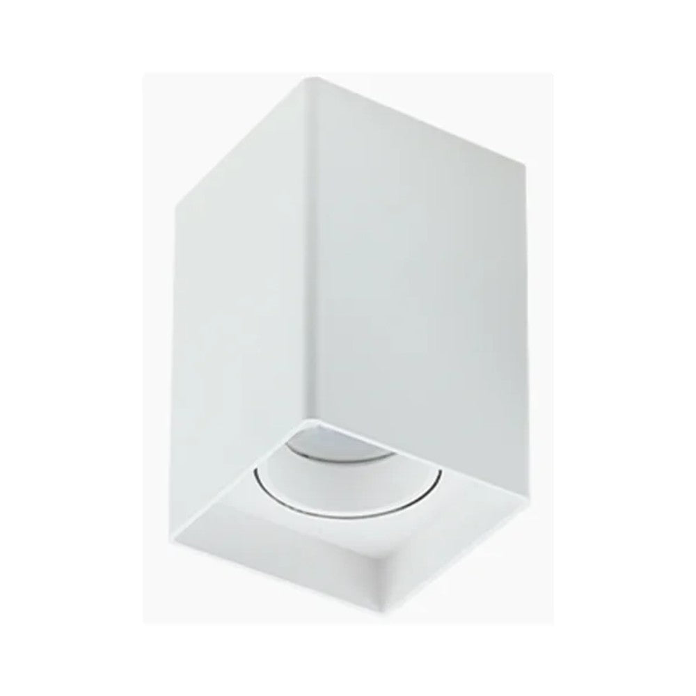 SPOT FENIX QUADRADO 1XMR16 BRANCO PIX ILUMINAÇÃO