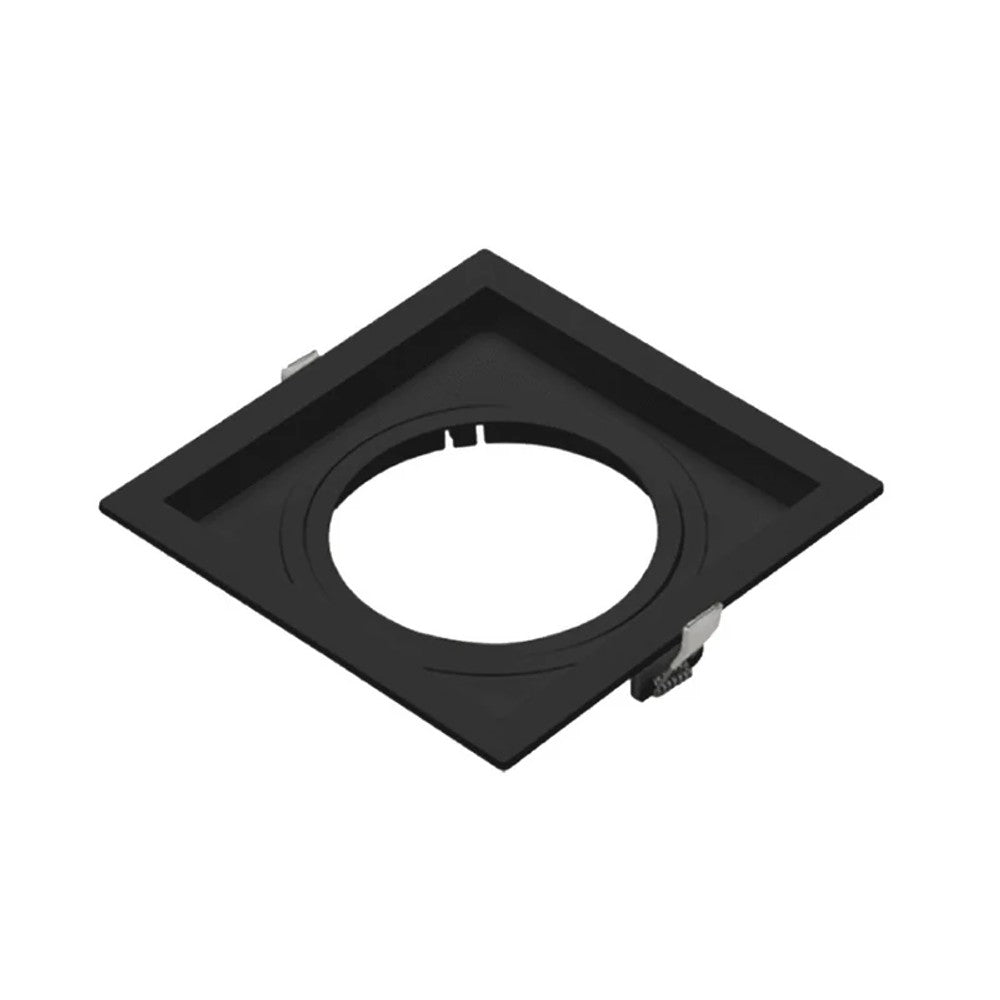 SPOT PIX EMBUTIR QUADRADO 1X MR16 RECUPERADO PRETO