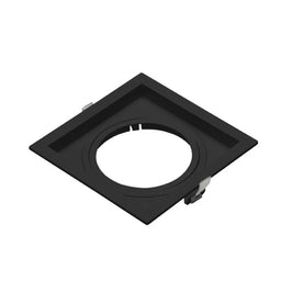 SPOT PIX EMBUTIR QUADRADO 1X MR16 RECUPERADO PRETO