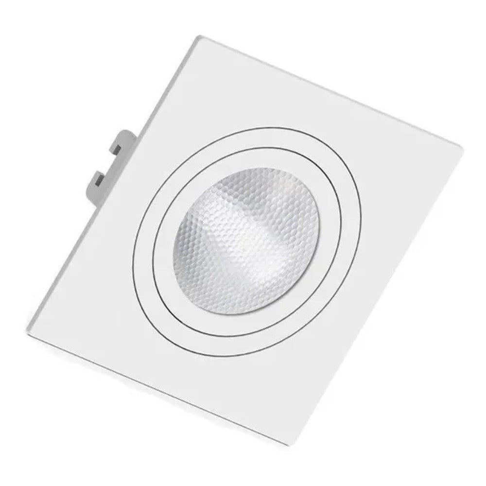 SPOT PIX PLANO EMBUTIR QUADRADO 1X PAR20 BRANCO