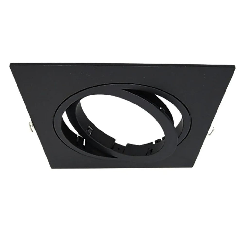 SPOT PIX PLANO EMBUTIR QUADRADO 1XPAR30 PRETO