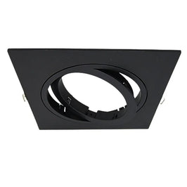 SPOT PIX PLANO EMBUTIR QUADRADO 1XPAR30 PRETO