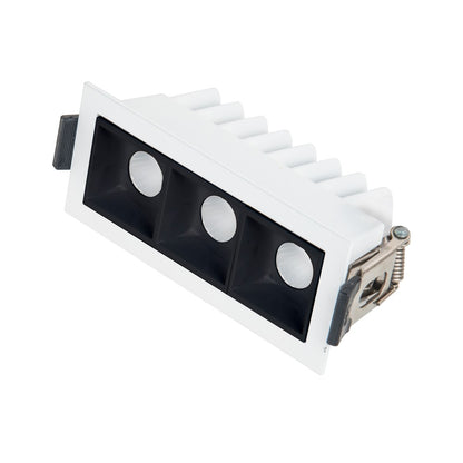 SPOT PIX VIGO EMBUTIR 6W 2700K BRANCO/PRETO