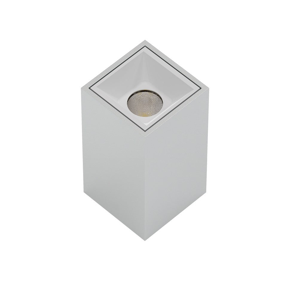 SPOT PIX VIGO SOBREPOR 2W 2700K 15 GRAUS BRANCO