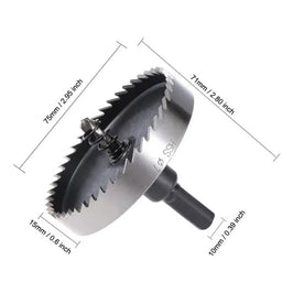 Serra Copo HSS Para Inox 75mm HT