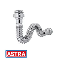 Sifão Sanfonado Universal Cromado SSUM2 Astra