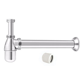 Sifão para Lavatório 30cm 1-1/2 ABS Cromado Forusi
