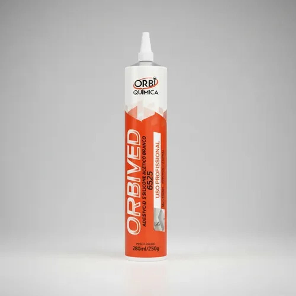 Silicone Acético 250g Branco Orbived