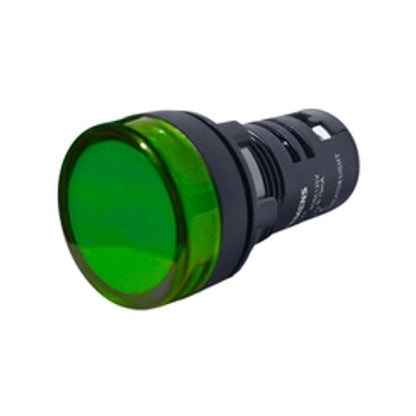 Sinaleiro LED Redondo 22mm 220V Verde MarGirius