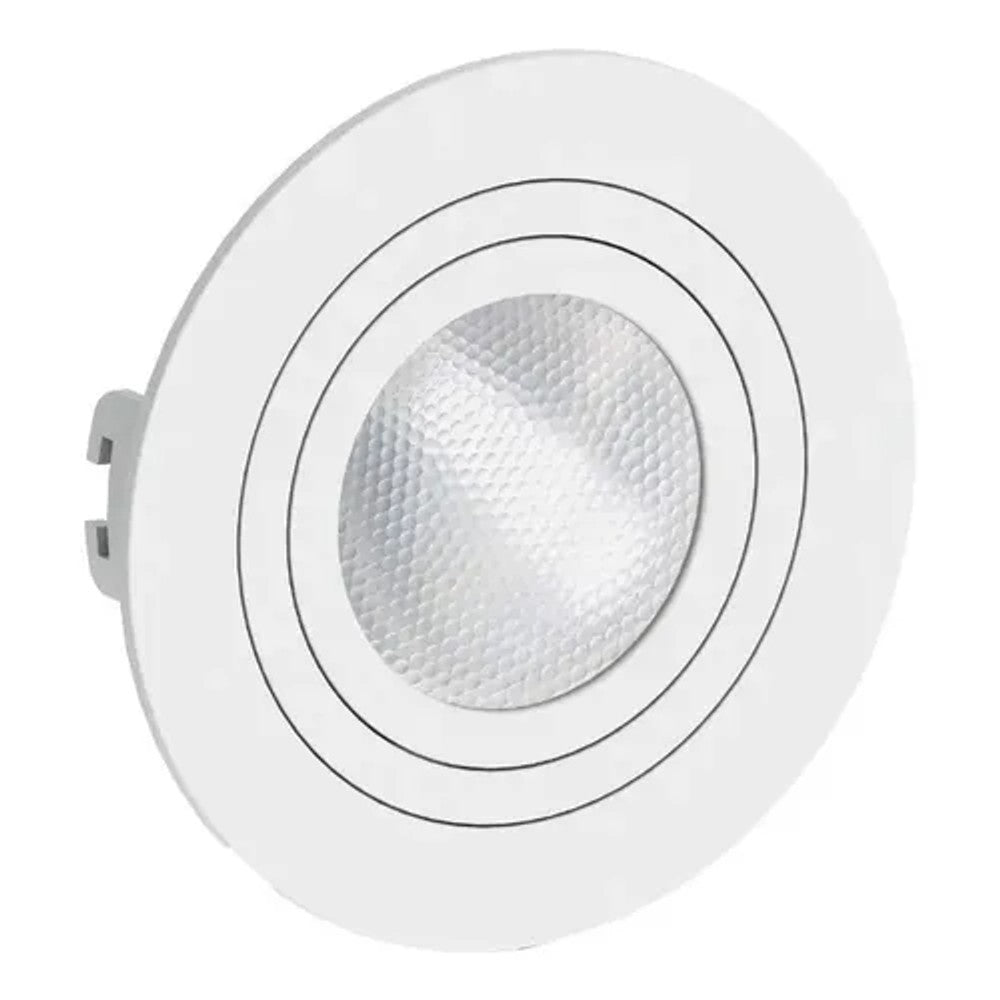 Spot ABS Embutir Redondo 1xPAR20 Branco e Preto Save Energy