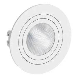 Spot ABS Embutir Redondo 1xPAR20 Branco e Preto Save Energy
