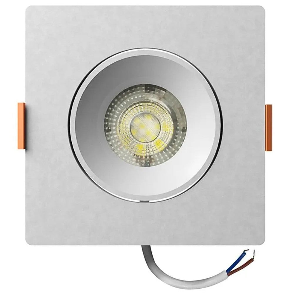 Spot BZ Easy LED Decor Embutir Quadrado 7W 6500K Branco